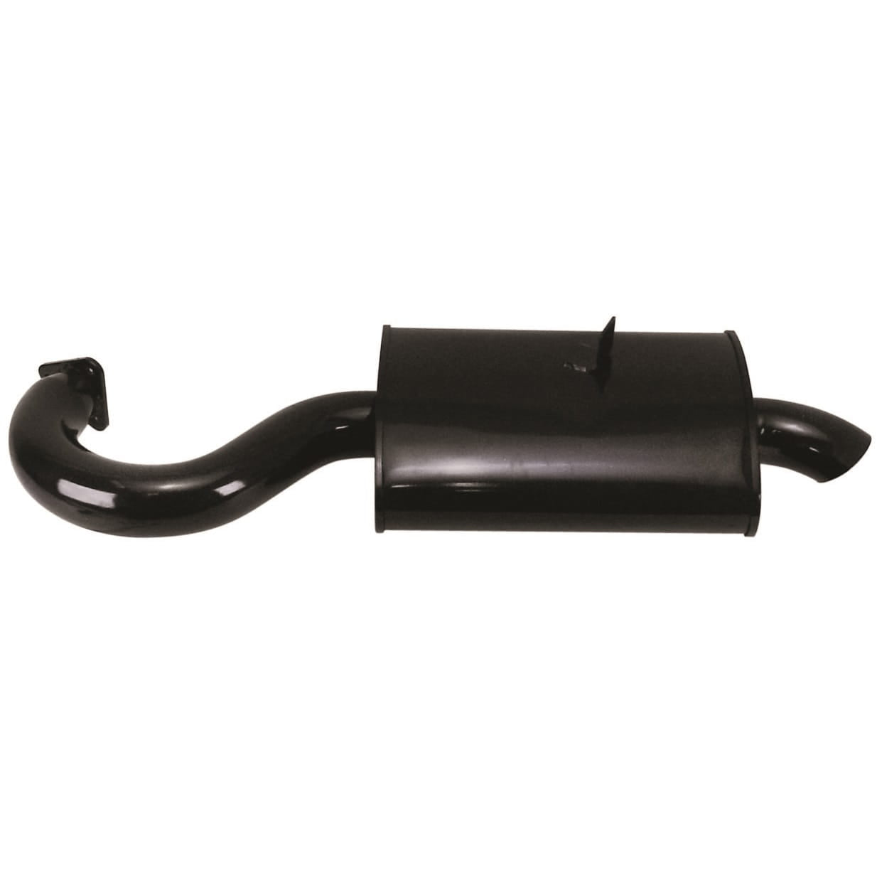 AA Phat Boy Muffler for Merged Header Systems - Black
