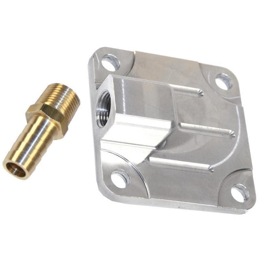 Billet Aluminum Oil Pump Cover, 8mm, Full Flow
