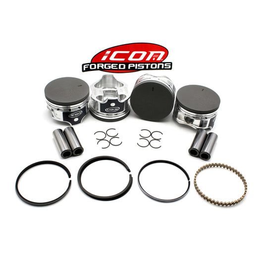 94x86mm Icon Forged Piston set Drag Race