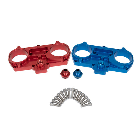 **4th of July Special** JayCee 48 IDA/EPC Billet Top, Red and Blue Set