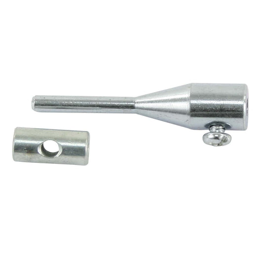 Throttle/ heater Cable Extending Kit, 2 pcs. (Fits on cable end or cable)