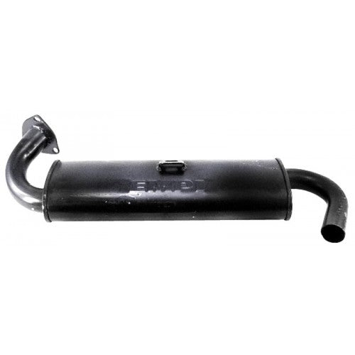 Large 3 Bolt Flange Single Quiet Pack Muffler only
