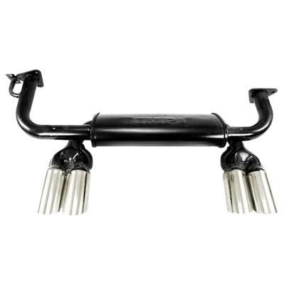 Type 2 Bus, 75-78 Black with Chrome Tips - AA Performance Products