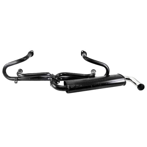 Single Quiet Exhaust System Type 3, 1500-1600cc