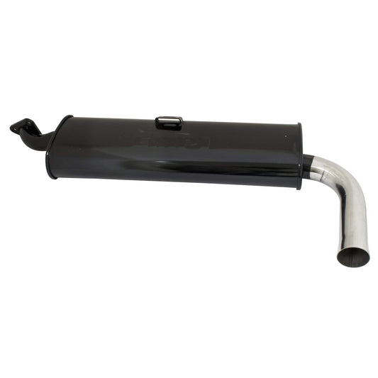 Single Quiet Black with Chrome Tip - Type 2, 63-71