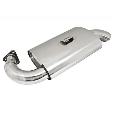 S/S Phat Boy Muffler for P/N 3767 Extractor Fits Type 1 1300-1600 Upright Engines - AA Performance Products