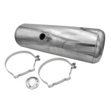 Polished Stainless Steel Gas Tank Kits - 8" Diameter