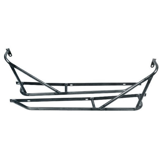High Mount Baja Bars, 3/4" Tube, (Raw), Pair
