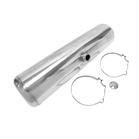 Polished Stainless Steel Gas Tank Kits - 10" Diameter