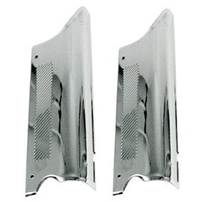 Door Pillar Trim Set, Stainless Steel, Pair