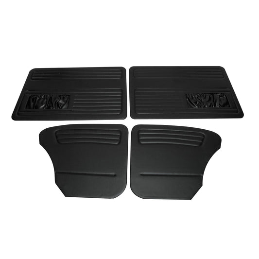 4-Piece Panel Kit, 58-64, Black