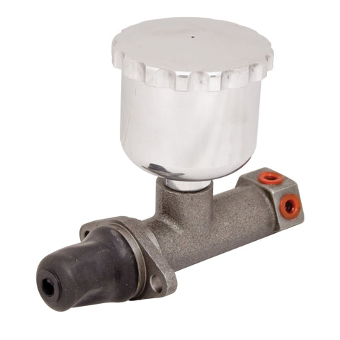 22mm Buggy Master Cylinder w/ Residual Valve and Polished Aluminum Reservoir