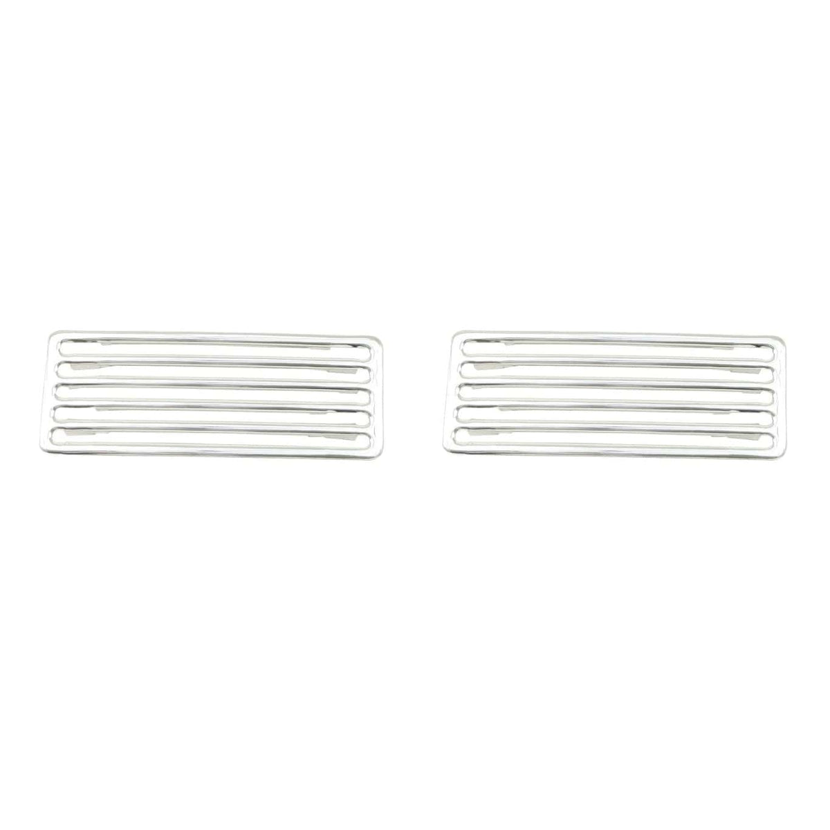 2-Piece Grille Set, Aluminum, Type 1