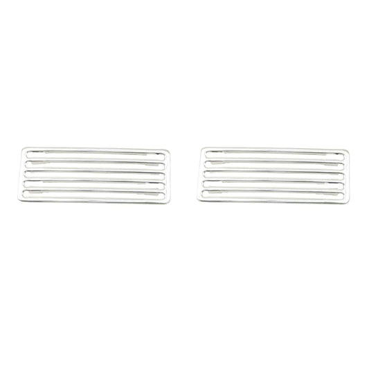 2-Piece Grille Set, Aluminum, Type 1