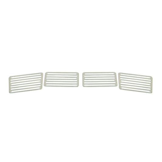 4-Piece Grille Set, Aluminum, Type 1