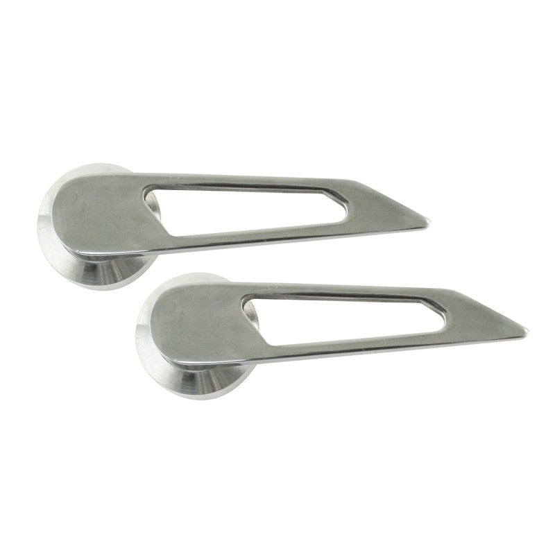 Billet Style Door Handles, Type 1 & 3, thru 66, Pair