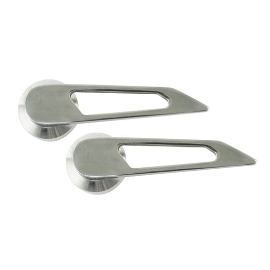 Billet Style Door Handles, Type 1 & 3, thru 66, Pair