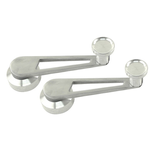 Billet Style Window Cranks, All Models, All Years, Pair