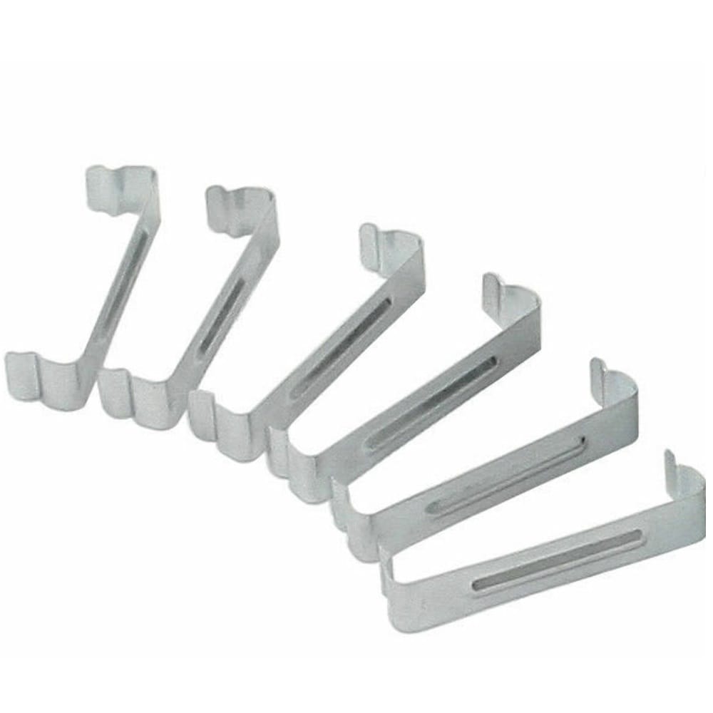 Rectangular Replacement Clips 2-1/2", Pack of 6