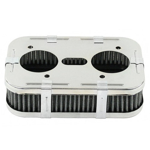 Rectangular Air Cleaner EMPI HPMX/WEBER IDF/EMPI "D" Series 1-3/4" High w/ Gauze