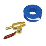 Fuel Shut-Off Valve, 1/4" Hose x 1/4" NPT