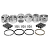 86mm LOW COMP, Porsche 911 JE Piston Kit 2.2 & 2.4 - AA Performance Products