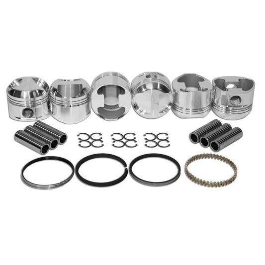 84mm Porsche 911 JE Forged Piston Kit for 2.2/2.4 - AA Performance Products