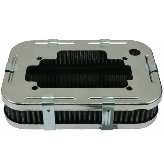 Rectangular Air Cleaner WEBER DGV, DGAV, DGEV, 1-3/4" High w/ Gauze