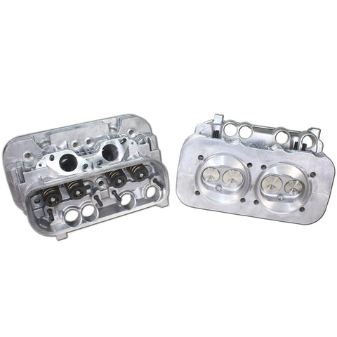 Set of AA 2.0L Type 4 Aircooled Cylinder Heads "Square Port"
