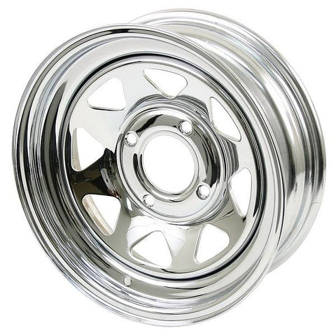 Chrome Spoke Steel Wheel (4 Lug & 5 Lug) - AA Performance Products