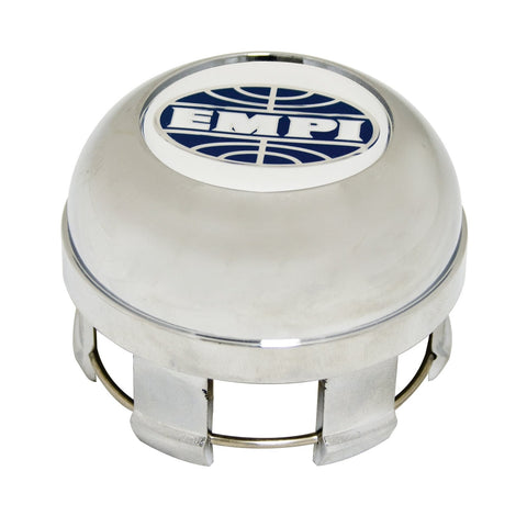 4-Spoke Replacement Cap Only w/ EMPI Logo, Chrome Plated Plastic