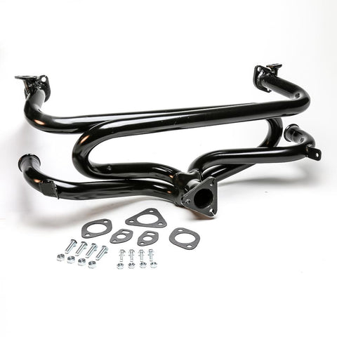 Tri Mil Header, 1-3/8 Standard, Fits 13/15/1600cc, Raw - AA Performance Products