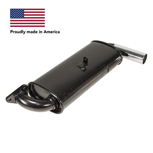Tri Mil, Single Quiet-Pak, Fits Standard Header for Bug, Raw - AA Performance Products