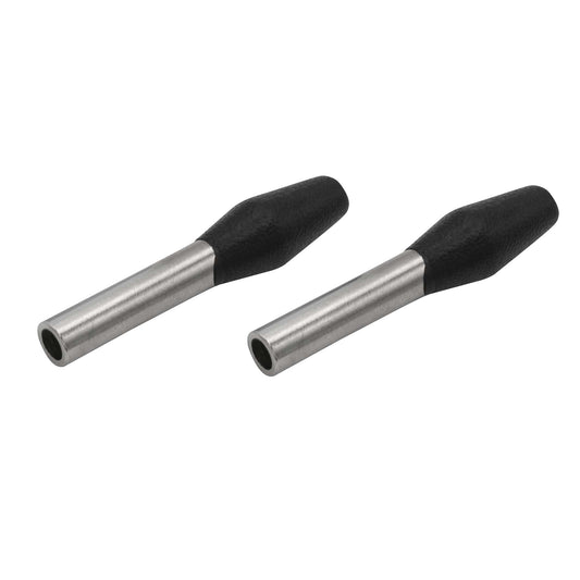 Door Lock Pulls, Black, 67-79, Pair