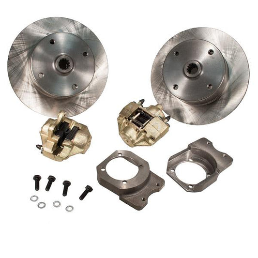 Disc Brake Kit, Rear, Non e-Brake, 4-Lug (VW Pattern - 4x130) - AA Performance Products