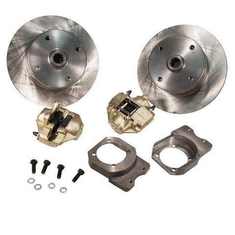 Disc Brake Kit, Rear, Non e-Brake, 4-Lug (VW Pattern – 4×130) - AA Performance Products
