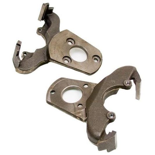 Front Caliper Brackets for Wide-5 Disc Brake Kits, Drum Spindle Only, fits '49-'65 Bug & Ghia - AA Performance Products