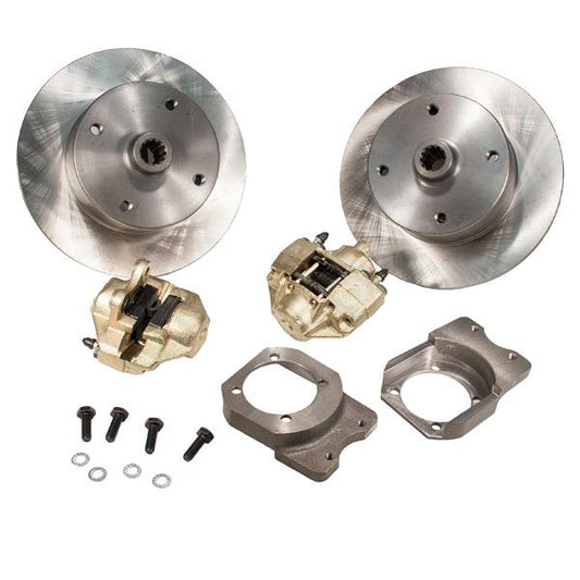 Disc Brake Kit, Rear, Non e-Brake, 4-Lug (VW Pattern - 4x130) - AA Performance Products