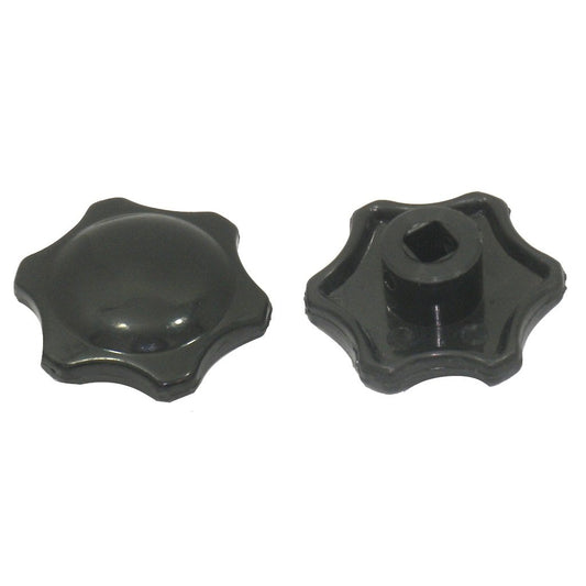 Heater Control Black Knob for T1, T2, T3 & Ghia - AA Performance Products