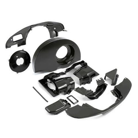 Black 36HP Dog House Tin Kit W/O Ducts W/O Preheat - AA Performance Products