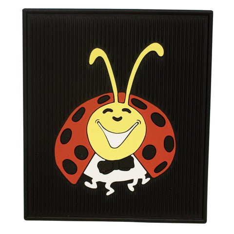 Lady Bug Floor Mats, Colored, Rear, Pair
