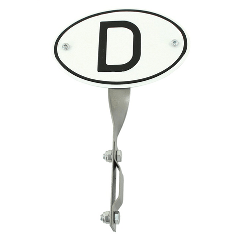 "D" Origin Plate w/Bracket - AA Performance Products
