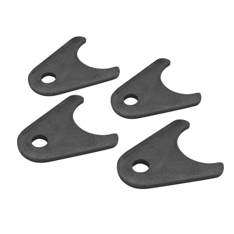 1-1/2" Tube Shock Mount Tab, 7/16" Hole, Set of 4