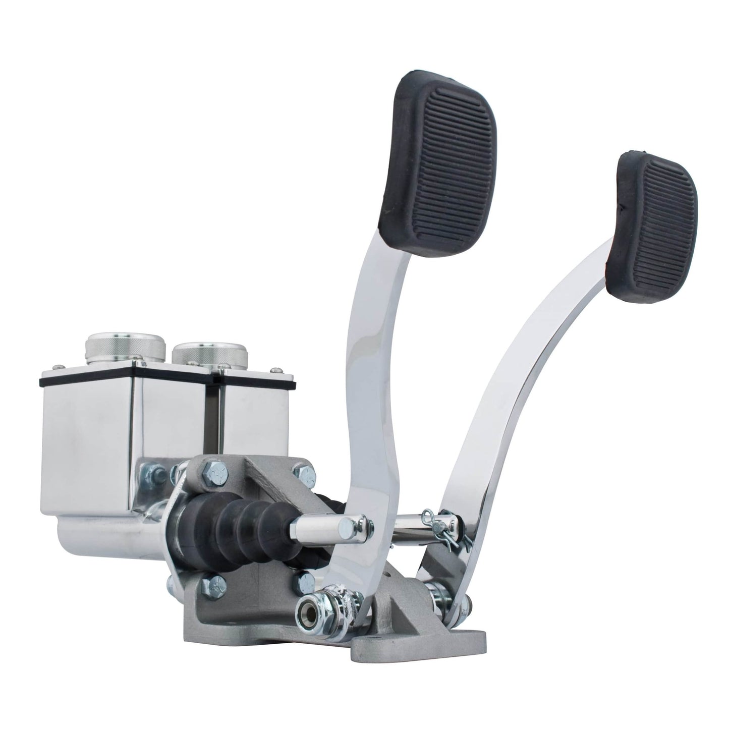 Dual Pedal Assembly, 3/4" Clutch - 7/8" Brake, fitting size is 1/8" NPT