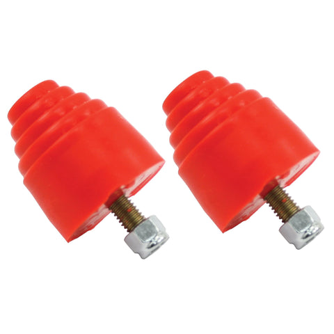 Urethane Round Stacked Bump Stop, Pair