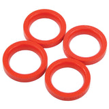 Urethane Axle Beam Tube Seals, Type 1 w/ King & Link Pin, 4 pcs., All the Same