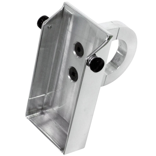 Polished Aluminum Billet GPS Mount for 1-1/2" Tubing