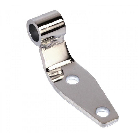 Bolt on Bowden Bracket, Late Bus, Chrome, Each - AA Performance Products