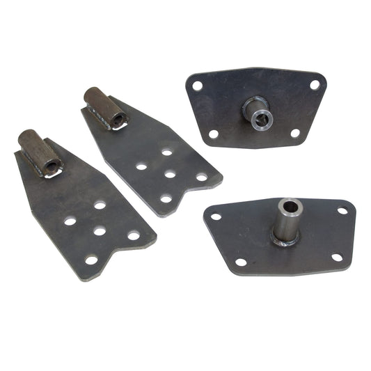 Conversion Plate, Stock VW Torsion Housing, 4 pc. Kit, Offset to Clear Stock Housing