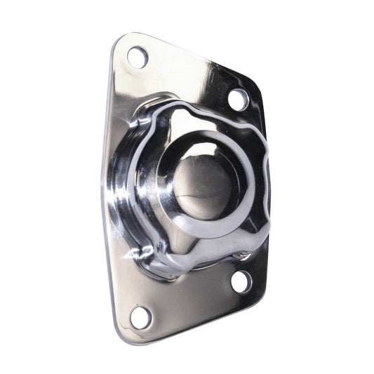 Torsion End Plate, Stainless, Swing Axle, Pair